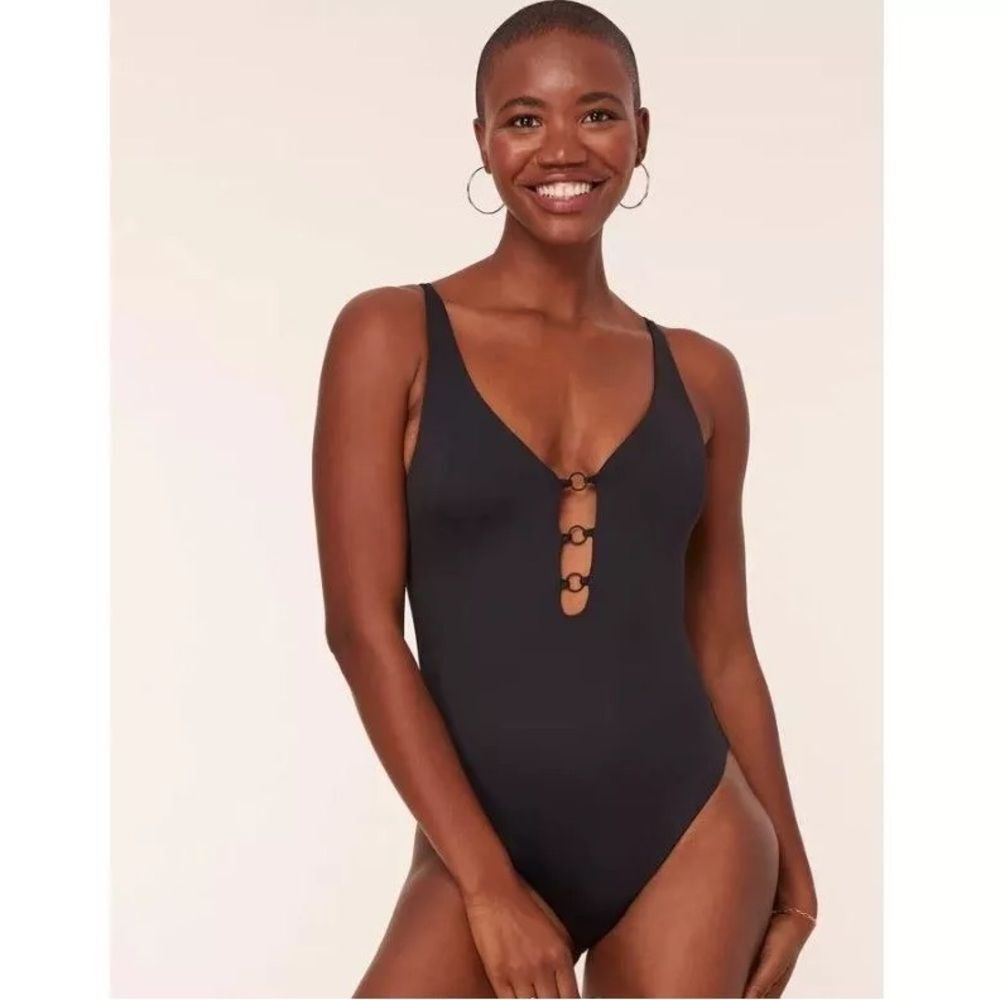 NEW Andie The Romano One Piece in Black Small